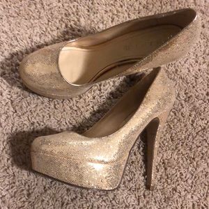 Aldo Sparkling Heels. Size 38.